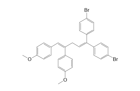 1,1-bis(4'-Bromophenyl)-4,5-bis(p-methoxyphenyl)penta-1,4-diene