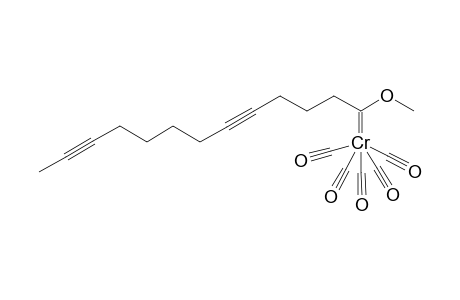 Dodeca-4,10-diyn-1-yl (entacarbonylmethoxycarbene)chromium complex