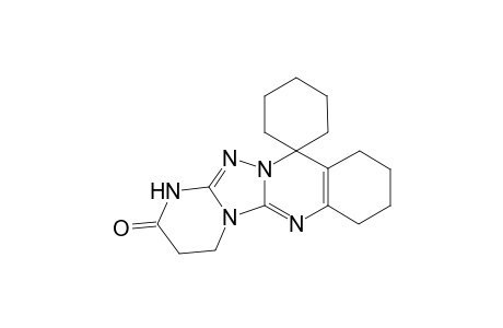 3',4',7',8',9',1''-Hexahydrospiro[cyclohexane-1,11'-pyrimido[2',1':3,4][1,2,4]triazolo[5,1-b]quinazolin]-2'(1'H)-one