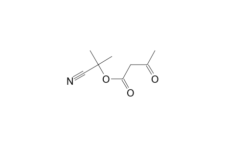 Butanoic acid, 3-oxo-, 1-cyano-1-methylethyl ester
