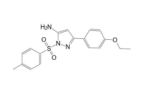 1H-pyrazol-5-amine, 3-(4-ethoxyphenyl)-1-[(4-methylphenyl)sulfonyl]-
