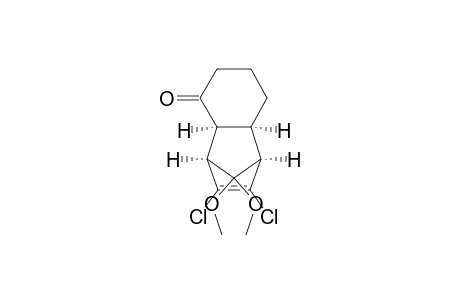 1,4-Methanonaphthalen-5(1H)-one, 2,3-dichloro-4,4a,6,7,8,8a-hexahydro-9,9-dimethoxy-, (1.alpha.,4.alpha.,4a.alpha.,8a.alpha.)-(.+-.)-