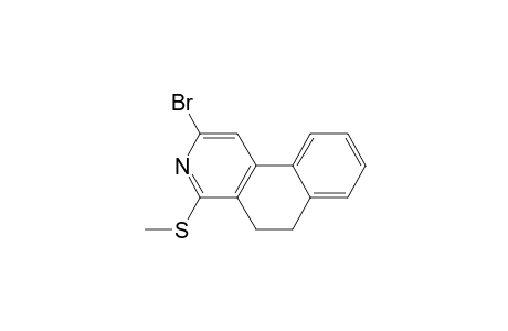 Benz[f]isoquinoline, 2-bromo-5,6-dihydro-4-(methylthio)-