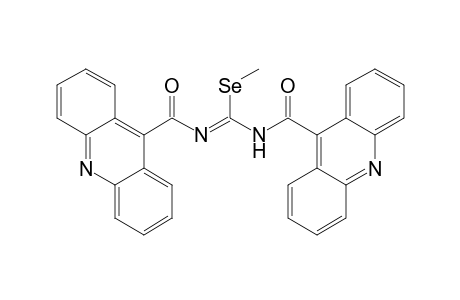 Methyl N,N'-di(acridin-9-ylcarbonyl)-imidoselenocarbamate