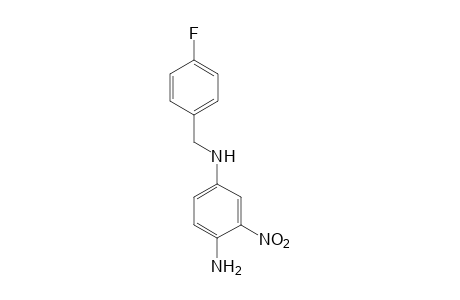 N-(4-Fluorobenzyl)-3-nitro-p-phenylenediamine