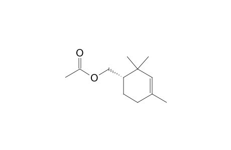 [(1S)-2,2,4-trimethylcyclohex-3-en-1-yl]methyl acetate