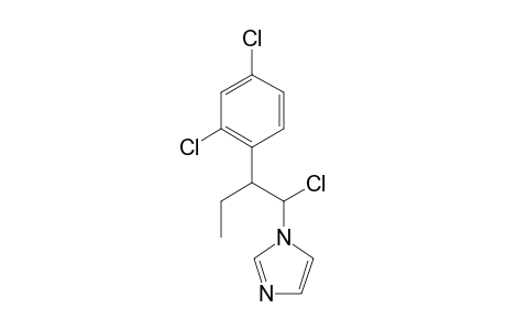 1H-Imidazole, 1-[1-chloro-2-(2,4-dichlorophenyl)butyl]-