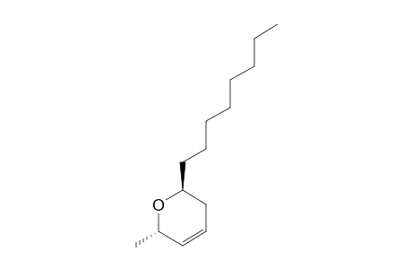 trans-5,6-Dihydro-2-methyl-6-octyl-2H-pyrane