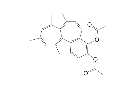 7,8,10,12-Tetramethylbenzo[a]heptalene-3,4-diol Diacetate