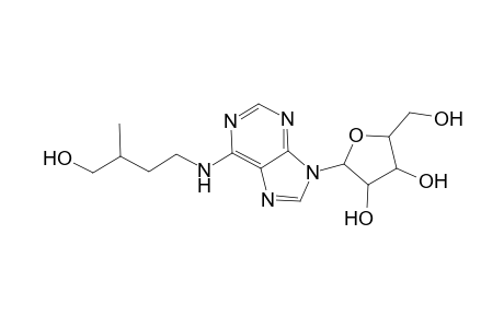 Adenosine, N-(4-hydroxy-3-methylbutyl)-