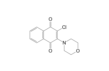 2-Chloro-3-morpholino-1,4-naphthoquinone