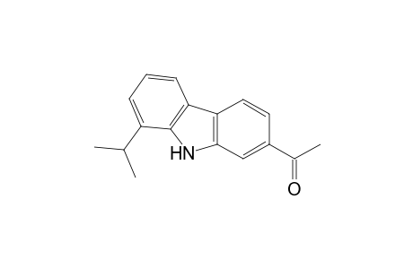 1-isopropyl-7-acetyl-carbazole
