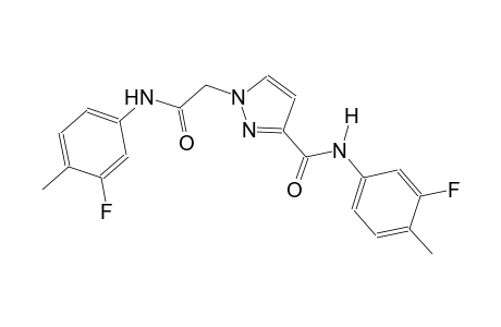 1H-pyrazole-1-acetamide, N-(3-fluoro-4-methylphenyl)-3-[[(3-fluoro-4-methylphenyl)amino]carbonyl]-