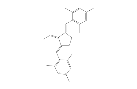 2-Ethykidene-1,3-bis[(E)-2,4,6-trimethylphenyl)methylene]cyclopentane