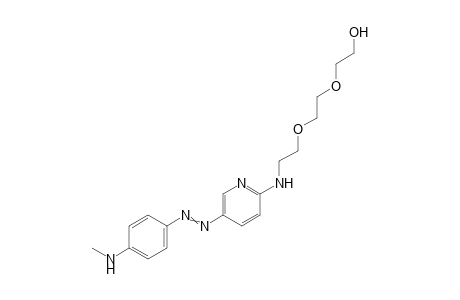 2-{2-[2-({5-[4-(Methylamino)phenylazo]pyridin-2-yl}amino)ethoxy]ethoxy}ethanol