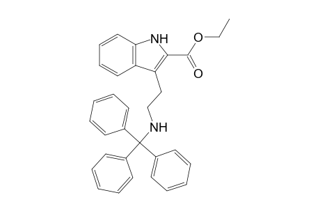 3-[2-(Tritylamino)ethyl]-1H-indole-2-carboxylic acid ethyl ester