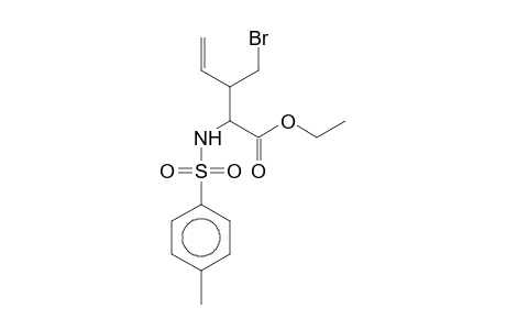 Ethyl 3-(bromomethyl)-2-([(4-methylphenyl)sulfonyl]amino)-4-pentenoate