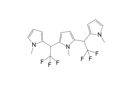 1-Methyl-2,5-bis[2,2,2-trifluoro-1-(1-methyl-2-pyrrolo)ethyl]pyrrole