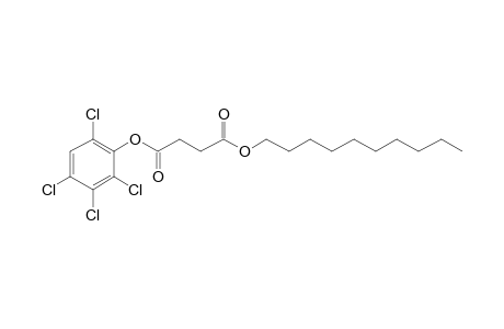 Succinic acid, decyl 2,3,4,6-tetrachlorophenyl ester