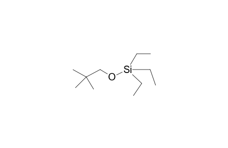 2,2-Dimethylpropoxy(triethyl)silane