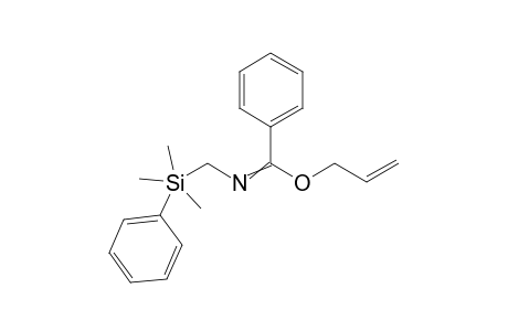 n-(2-Propenoxybenzylidene)(Phenyltrimethylsilyl)Methylamine