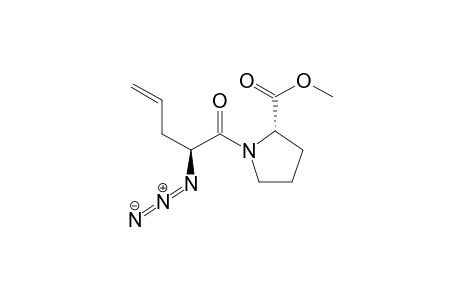 (S)-2-Azidopent-4-enoic Acid [(2S)-methoxycarbonylpyrrolidinyl]amide