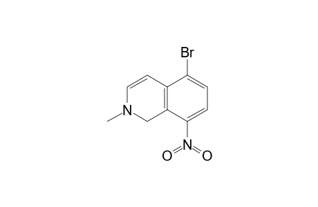 5-Bromanyl-2-methyl-8-nitro-1H-isoquinoline