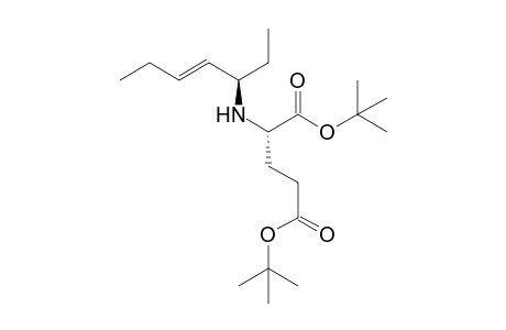 (S)-Di-tert-butyl 2-((R,E)-hept-4-en-3-ylamino)glutarate