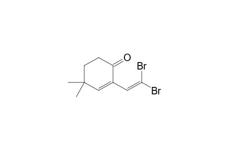 2-(2',2'-Dibromovinyl)-4,4-dimethyl-2-cyclohexenone