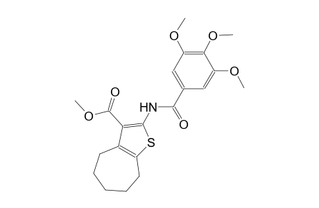 methyl 2-[(3,4,5-trimethoxybenzoyl)amino]-5,6,7,8-tetrahydro-4H-cyclohepta[b]thiophene-3-carboxylate