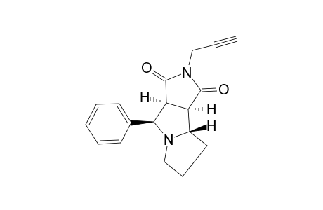 exo-4-Phenyl-2-prop-2-ynyl-1,2,3,3a.alpha.,4.alpha.,6,7,8,8a.beta.,8b.alpha.-decahydropyrrolo[3,4-a]pyrrolizine-1,3-dione
