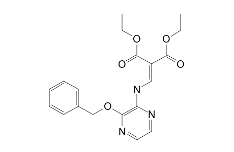 Diethyl N-(3-Benzyloxy-2-pyrazinyl)aminomethylenemalonate