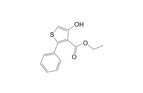 3-Thiophenecarboxylic acid, 4-hydroxy-2-phenyl-, ethyl ester
