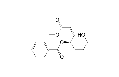 Methyl (4R)-4-(Benzyloxy)-7-hydroxyhept-2(Z)-enoate