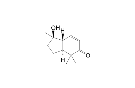 7-.beta.-Hydroxy-2,2,7-trimethylbicyclo[4.3.0]nonan-3-one