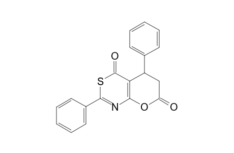 2,5-Diphenyl-5,6-dihydro-4H,7H-pyrano[2,3-d][1,3]thiazine-4,7-dione