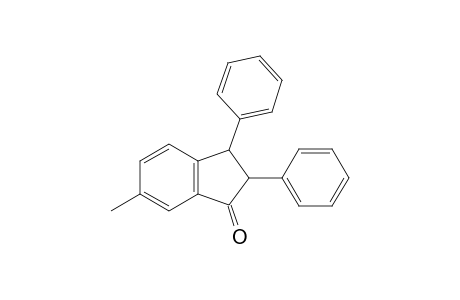 2,3-Dihydro-6-methyl-2,3-diphenylinden-1-one