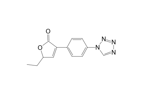 5-Ethyl-3-(4-tetrazol-1-yl-phenyl)-5H-furan-2-one