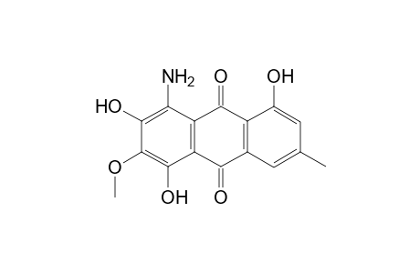 8-Amino-1,5,7-trihydroxy-6-methoxy-3-methyl-anthraquinone