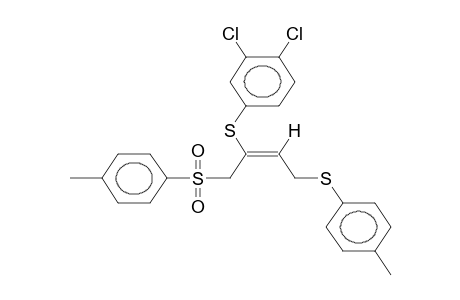 (E)-1-(4-METHYLPHENYL)SULPHONYL-2-(3,4-DICHLOROPHENYL)-4-(4-METHYLPHENYL)THIO-2-BUTENE