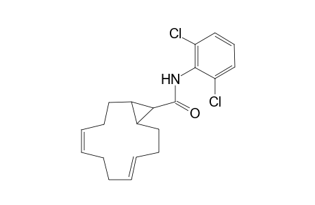 N-(2,6-Dichlorophenyl)bicyclo[10.1.0]trideca-4,8-diene-13-carboxamide