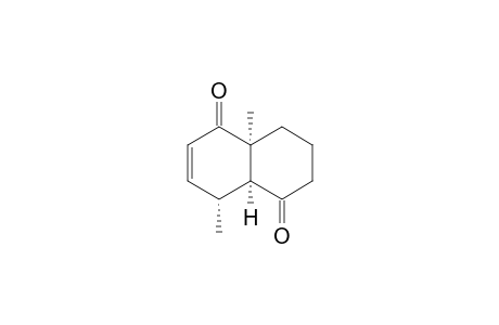 1,5-Dimethylbicyclo[4.4.0]deca-3-en-2,7-dione isomer