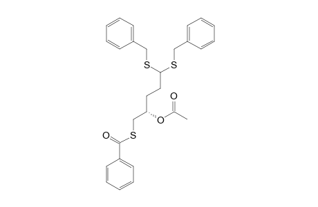 4-O-ACETYL-5-S-BENZOYL-2,3-DIDEOXY-D-GLYCERO-PENTOSE-DIBENZYLDITHIOACETAL