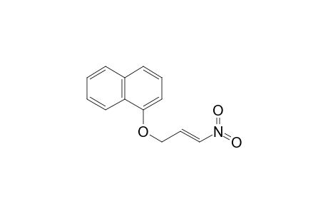 1-[(E)-3-nitroprop-2-enoxy]naphthalene