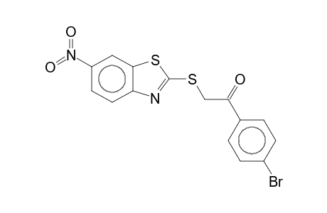 1-(4-Bromophenyl)-2-[(6-nitro-1,3-benzothiazol-2-yl)sulfanyl]ethanone