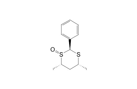 4,6-DIMETHYL-2-BETA-PHENYL-1,3-DITHIANE-1-OXIDE
