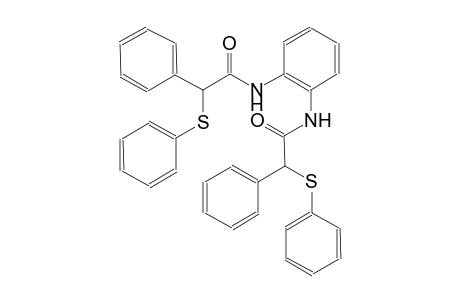 2-phenyl-N-(2-{[phenyl(phenylsulfanyl)acetyl]amino}phenyl)-2-(phenylsulfanyl)acetamide