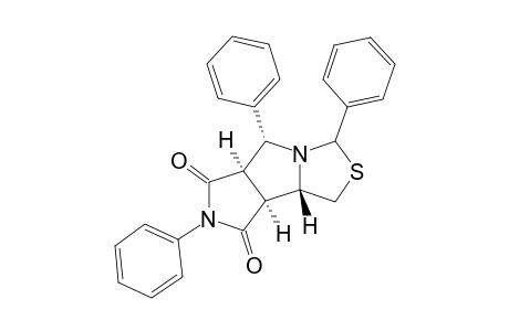 1,2,3,3a.alpha.,4.alpha.,8,8a.beta.,8b.alpha.-octahydro-2,4,6.alpha.-triphenylpyrrolo[3',4':3,4]pyrrolo[1,2-c]thiazole-1,3-dione