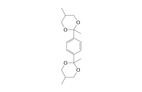 1,4-BIS-(2,5-DIMETHYL-1,3-DIOXAN-2-YL)-BENZENE