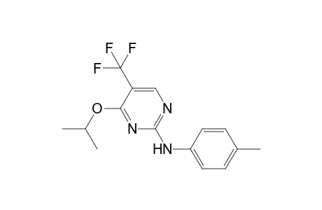 2-(4-Methylphenylamino)-4-iso-propoxy-5-(trifluoromethyl)pyrimidine